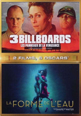 Three Billboards Outside Ebbing, Missouri / The Shape of Water (Trzy billboardy za Ebbing, Missouri / Kształt wody) [BOX] [2DVD]