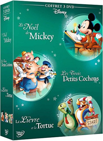 Mickey's Christmas Carol / The Three Little Pigs / The Tortoise and the Hare (Kolęda myszki Mickey / Trzy małe świnki / Żółw i Zając) [BOX] [3DVD]