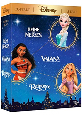 Moana / Tangled / Frozen (Vaiana: Skarb oceanu / Zaplątani / Kraina Lodu) (Disney) [BOX] [3DVD]