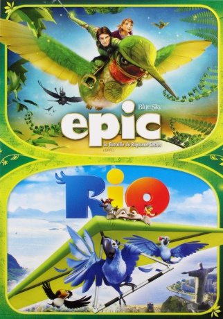 Epic / Rio (Tajemnica zielonego królestwa / Rio) [2DVD]
