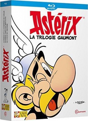 Asterix and Caesar / Asterix in Britain / Asterix and the Big Fight (Asterix kontra Cezar / Asterix w Brytanii / Wielka bitwa Asteriksa) [BOX] [3xBlu-Ray]