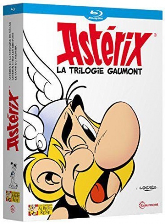 Asterix and Caesar / Asterix in Britain / Asterix and the Big Fight (Asterix kontra Cezar / Asterix w Brytanii / Wielka bitwa Asteriksa) [BOX] [3xBlu-Ray]