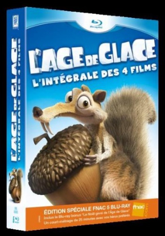 Ice Age 1-4 (Epoka Lodowcowa 1-4) [BOX] [4xBlu-Ray]