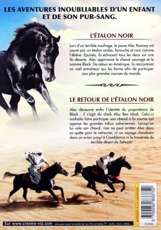 The Black Stallion / The Black Stallion Returns (Czarny rumak / Czarny rumak powraca) [BOX] [2DVD]