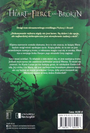Cursebreakers (Tom 2) A Heart So Fierce and Broken - Brigid Kemmerer [KSIĄŻKA]