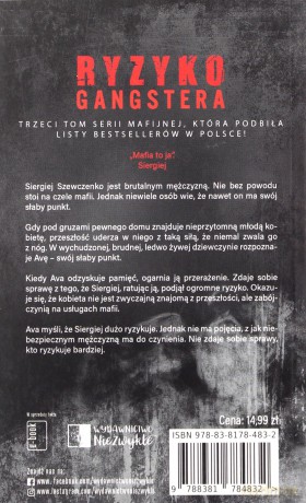 Gangsterzy (Tom 3) Ryzyko gangstera (wydanie pocket) - Anna Wolf [KSIĄŻKA]