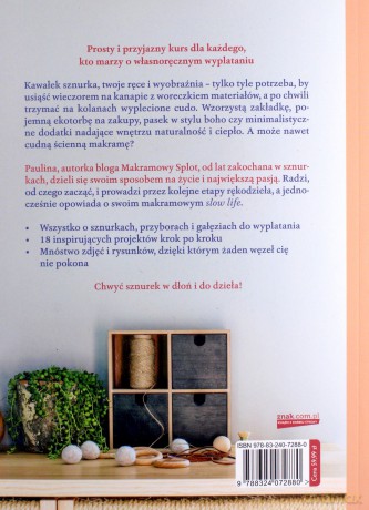 Makramy i inne cuda ze sznurka - Paulina Kmiecik [KSIĄŻKA]
