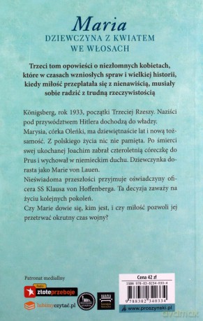 Maria. Dziewczyna z kwiatem we włosach - Wioletta Sawicka [KSIĄŻKA]