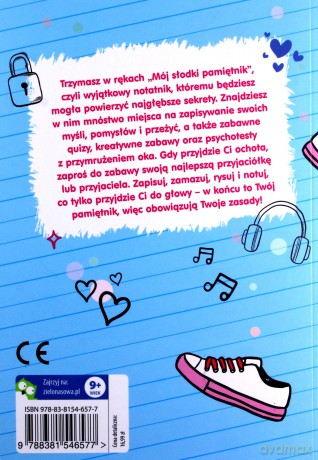 Mój słodki pamiętnik - Magda Malicka [KSIĄŻKA]