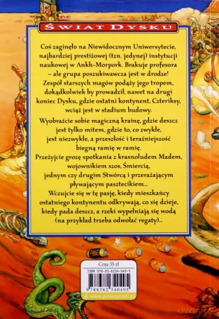 Ostatni kontynent - Terry Pratchett [KSIĄŻKA]