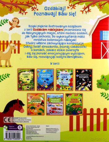 Ozdabiam naklejkami. Zachwycające konie [KSIĄŻKA]