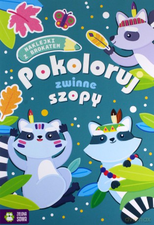 Pokoloruj zwinne szopy [KSIĄŻKA]