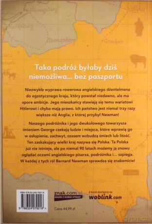 Rowerem przez II RP. Niezwykła podróż po kraju, którego już nie ma - Bernard Newman [KSIĄŻKA]