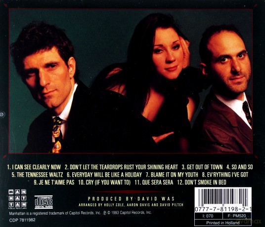 Holly Cole trio: Don't Smoke In Bed [CD]