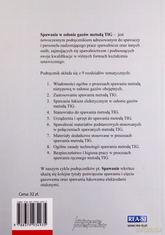 Spawanie w osłonie gazów metodą TIG - Jerzy Mizerski [KSIĄŻKA]