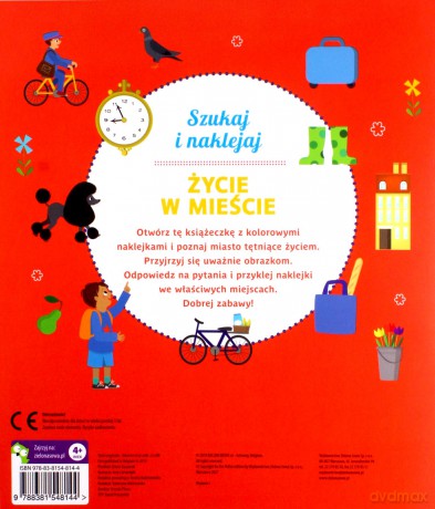 Szukaj i naklejaj. Życie w mieście [KSIĄŻKA]