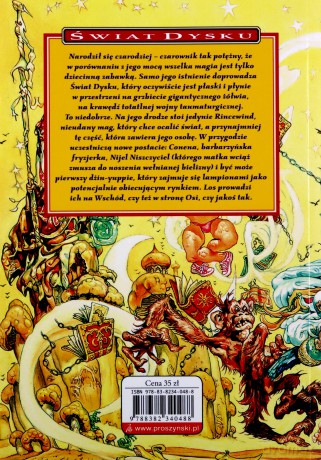 Świat Dysku. Czarodzicielstwo - Terry Pratchett [KSIĄŻKA]