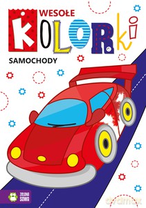Wesołe kolorki. Samochody [KSIĄŻKA]