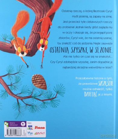 Wiewiórki, które nie chciały się dzielić - Rachel Bright, Jim Field [KSIĄŻKA]