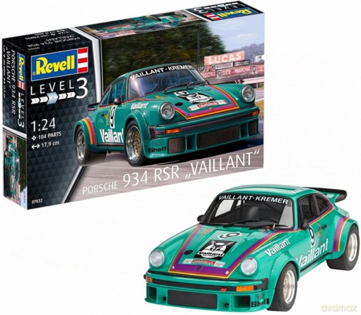 Model do sklejania Porsche 934 RSR Vaillant