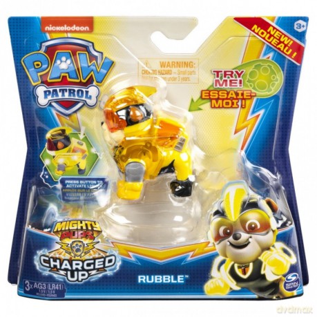 PSI PATROL Mighty Pups fogurka Rubble [FIGURKA]