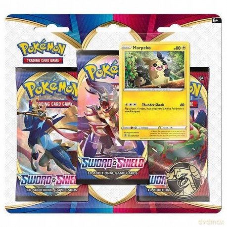 Sword&Shield 3pack Blister Morpeko [KARTY]