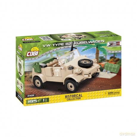 VW typ 82 Kübelwagen [KLOCKI]