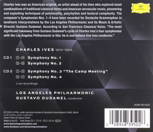 Gustavo Dudamel: Ives Complete Symphonies [2CD]