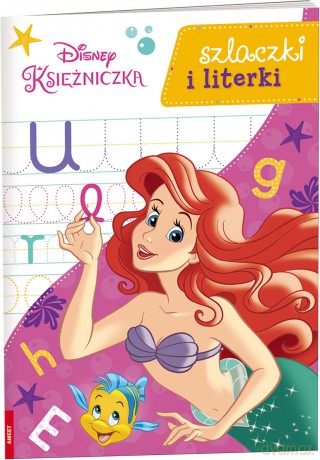 Disney Księżniczka Szlaczki i literki SZN-9103 [KSIĄŻKA]