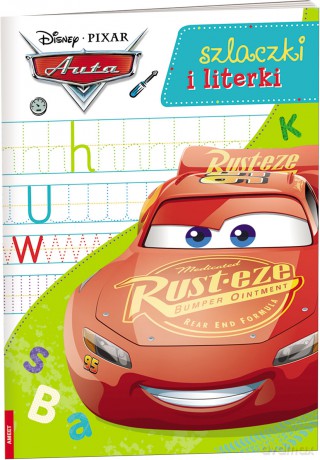Disney/Pixar auta. Szlaczki i literki SZN-9105 [KSIĄŻKA]