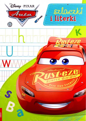 Disney/Pixar auta. Szlaczki i literki SZN-9105 [KSIĄŻKA]