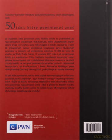 historia świata. 50 wydarzeń, które powinieneś znać. Historia świata - Ian Crofton [KSIĄŻKA]