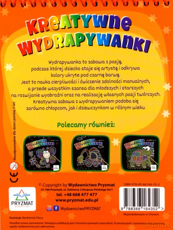 Kreatywne wydrapywanki. Bajki [KSIĄŻKA]
