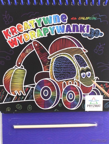 Kreatywne wydrapywanki. Dla chłopców [KSIĄŻKA]