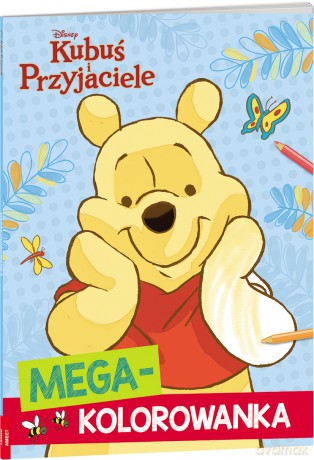 Kubuś i przyjaciele Megakolorowanka KOL-9104 [KSIĄŻKA]