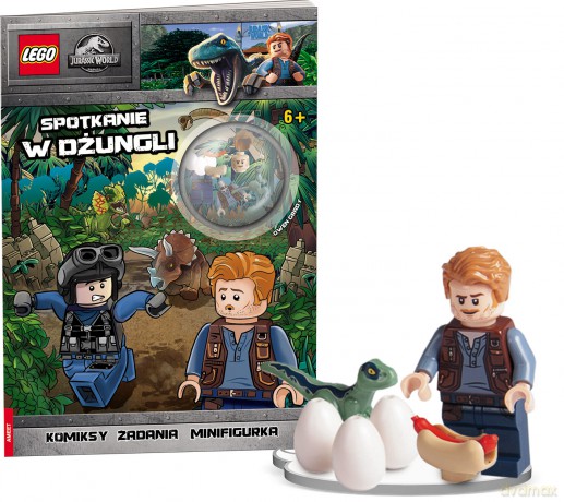 Lego Jurassic World Spotkanie w dżungli LNC-6202S1 [KSIĄŻKA]