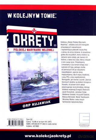 ORP Orkan. Okręty polskiej marynarki wojennej (Tom 22) [KSIĄŻKA]