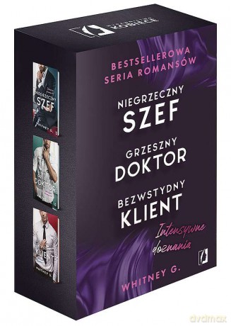 Pakiet Intensywne doznania. Niegrzeczny szef / Grzeszny doktor / Bezwstydny klient - Whitney G. [KSIĄŻKA]
