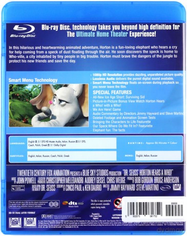 Horton słyszy Ktosia [Blu-Ray]