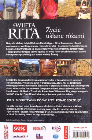 Święta Rita. Życie usłane różami - Zbigniew Sobolewski [KSIĄŻKA]