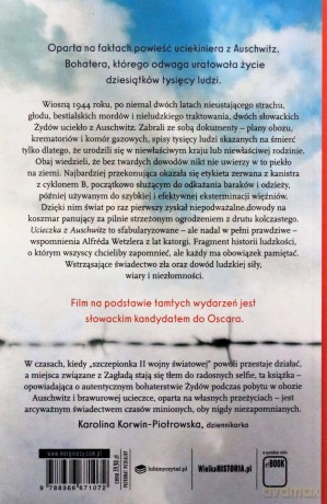 Ucieczka z Auschwitz - Alfred Wetzler [KSIĄŻKA]