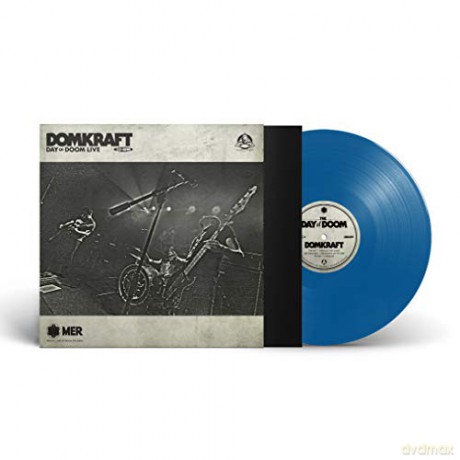 Domkraft: Day Of Doom Live (Ocean Blue) [Winyl]