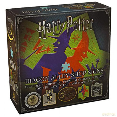Harry Potter: Diagon Alley Shop Signs Puzzle: 5 x 200 el.