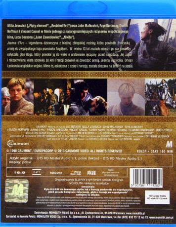 Joanna d'Arc [Blu-Ray]