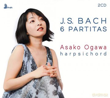 Asako Ogawa: J.S Bach: 6 Partitas. Bwv 825-830 (Clavierubung. Part I) [2CD]