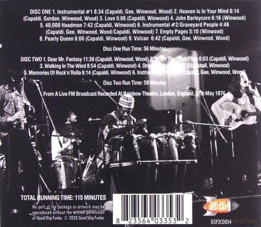 Traffic: Rainbow High [2CD]