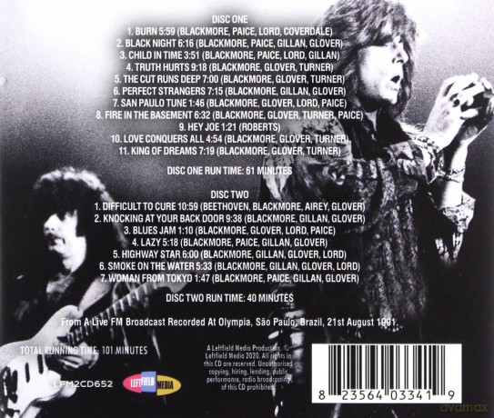 Deep Purple: The Boys From Brazil [2CD]