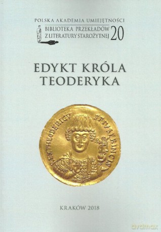 Edykt króla Teoderyka [KSIĄŻKA]