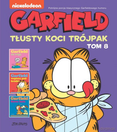 Garfield Tłusty koci trójpak (Tom 8) [KOMIKS]