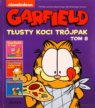 Garfield Tłusty koci trójpak (Tom 8) [KOMIKS]